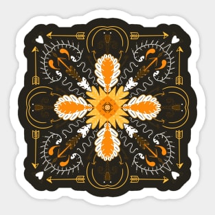 Arrow Mandala Sticker